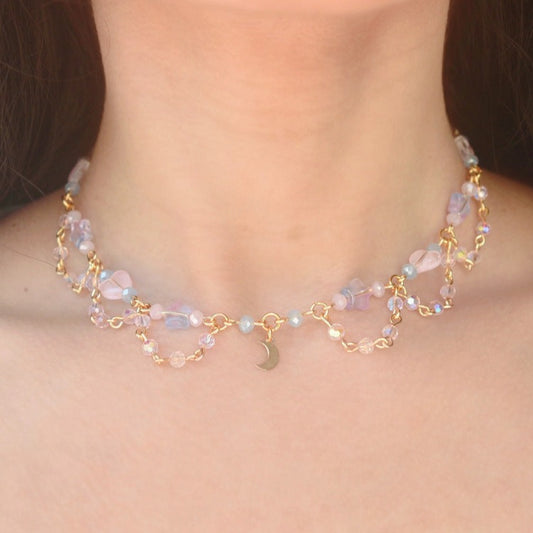 The Lilac Luna Necklace